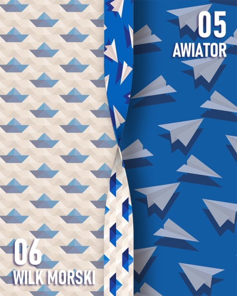 Szelki bezuciskowe Awiator/Wilk morski